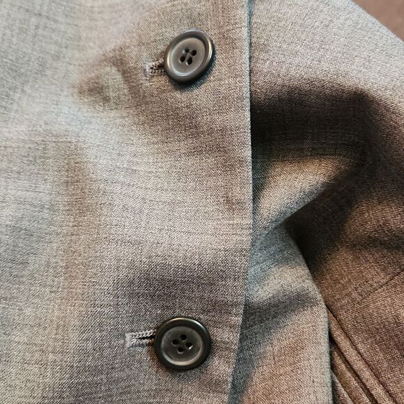 Club Monaco Size 8 Women's Gray Blazer - Picture 4 of 8